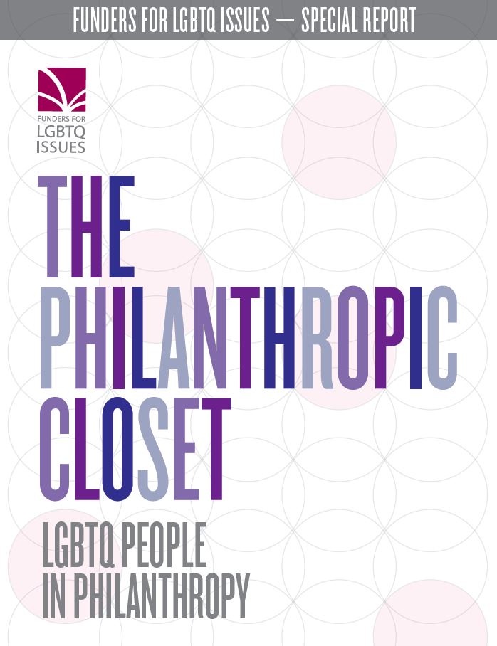 The Philanthropic Closet: LGBTQ People in Philanthropy