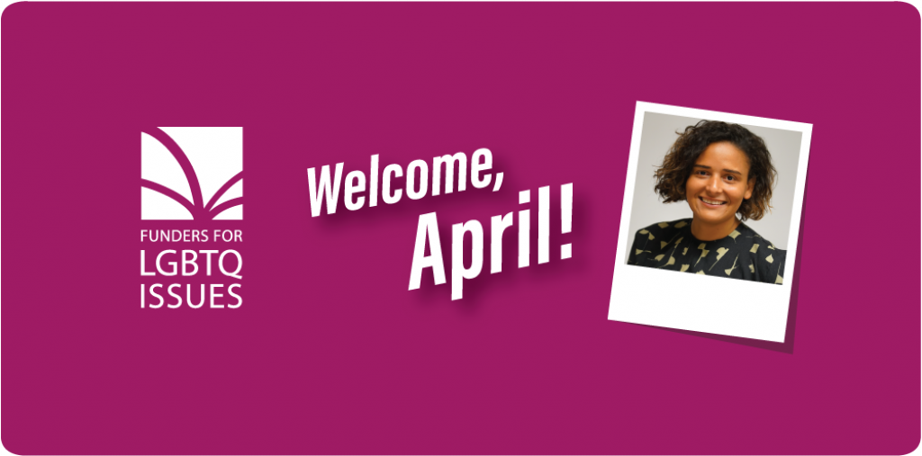Welcome April Bethea!