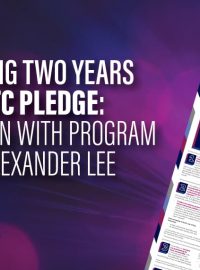 Celebrating Two Years of the GUTC Pledge: A Discussion with Program Director Alexander Lee