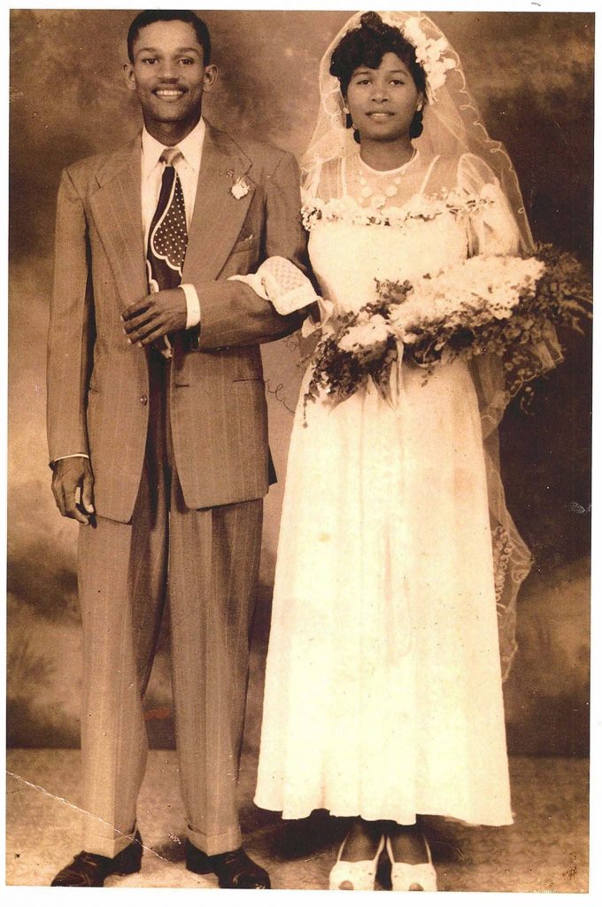 Left to right: Claude and Fanny Agostini, on August 2, 1952